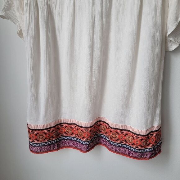 WHITE MARK Gabrielle Embroidered Dress Size Medium - Picture 8 of 10